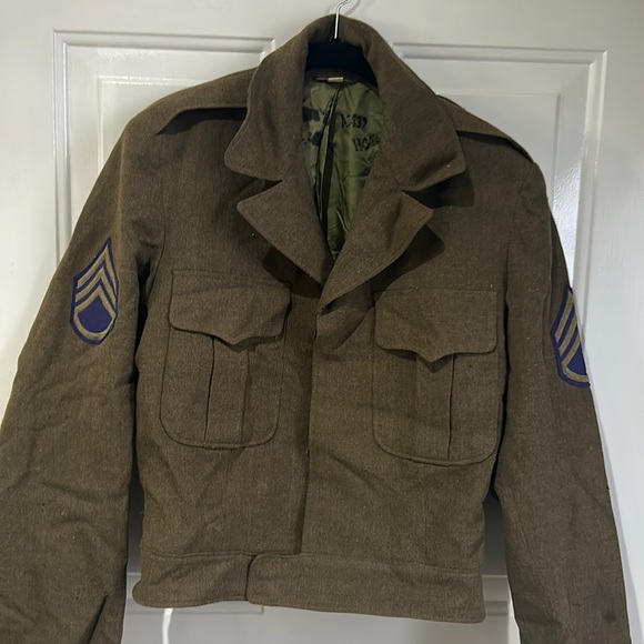 Official military bomber style jacket Vietnam era - Picture 1 of 11
